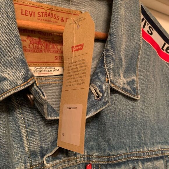 Levi’s Premium Men’s Denim Jacket Size XL - Picture 6 of 6